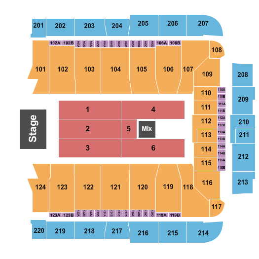 CFG Bank Arena Hans Zimmer Seating Chart